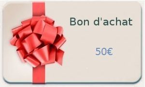 Carte cadeau de 50 €